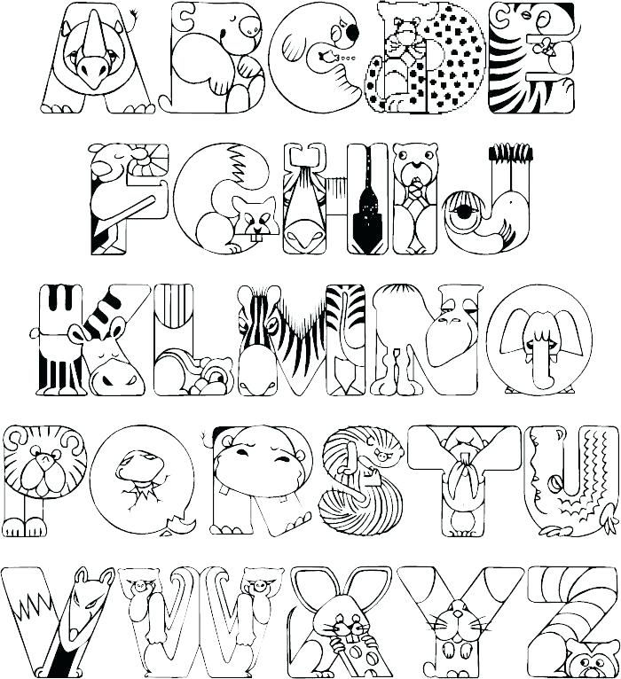 700x766 Alphabet Coloring Pages For Toddlers Printable Alphabet Coloring
