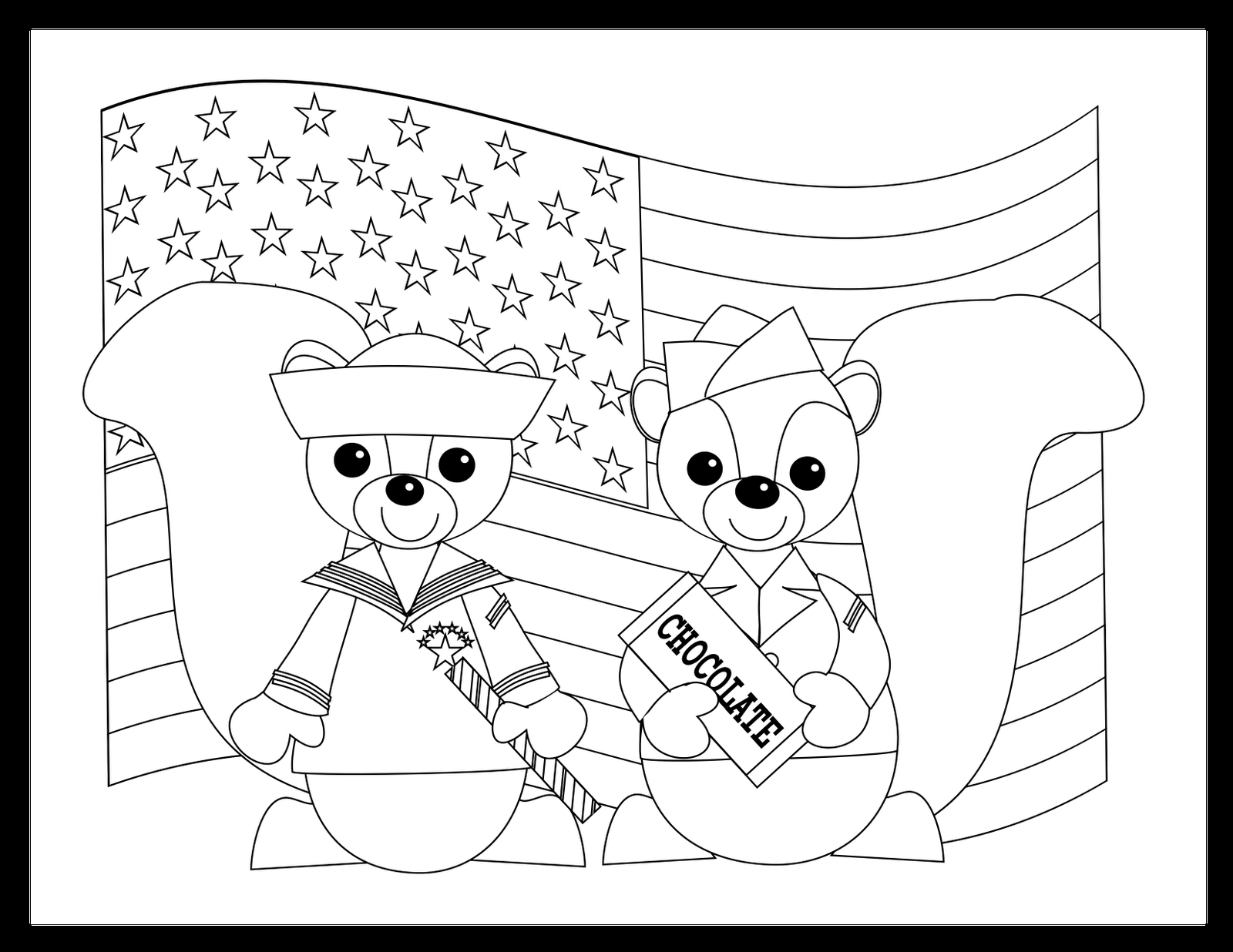 1600x1236 Awesome Patriotic Coloring Pages Printable Printable Coloring Page