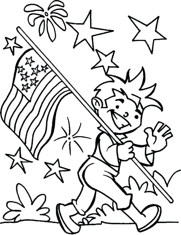 600x779 American Flag Coloring Page United States Of Flag Coloring Page