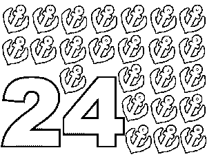 300x231 24 Anchors Coloring Page