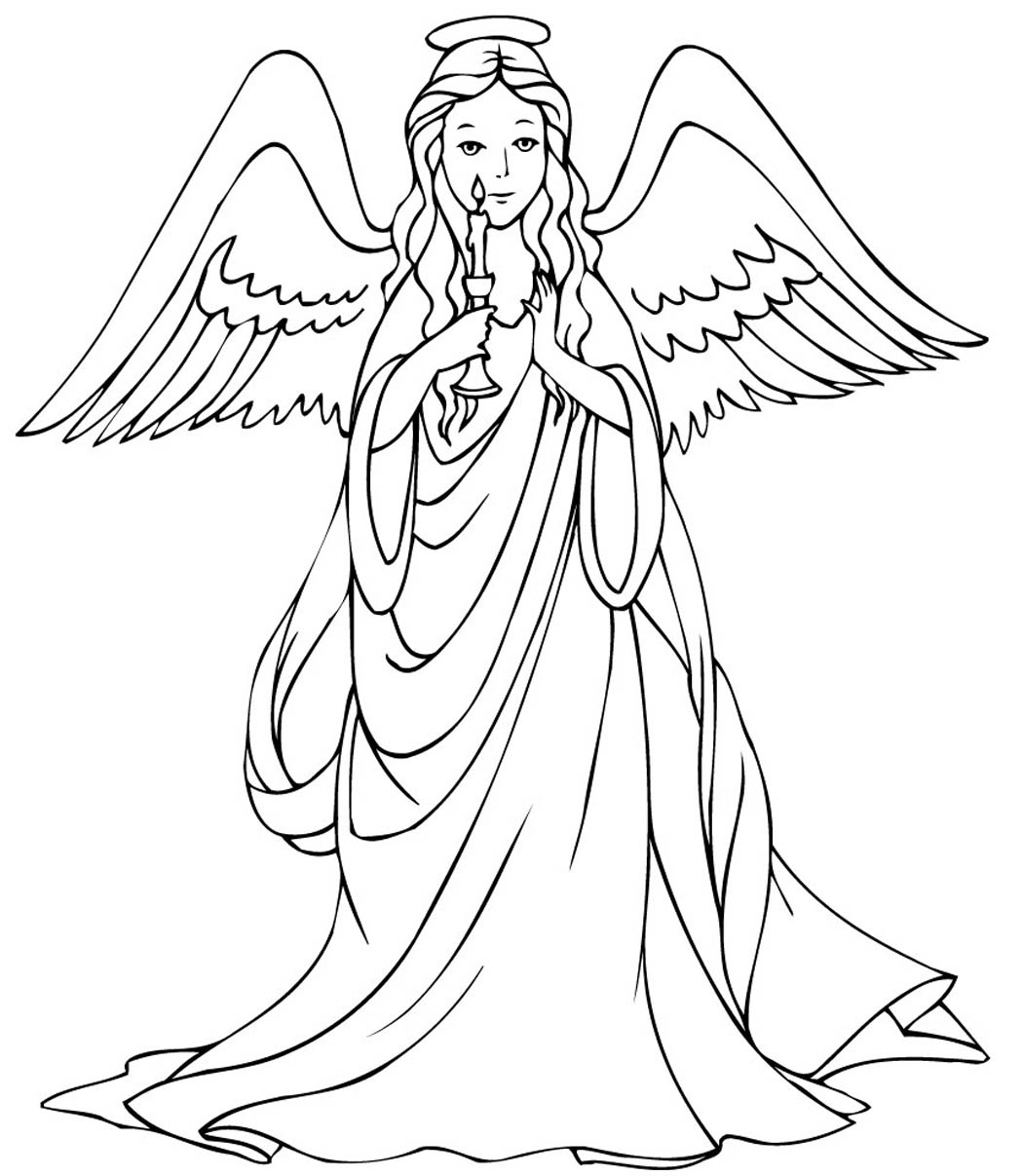 1050x1207 Angel Coloring Pages Beautiful Beautiful Angel Coloring Pages