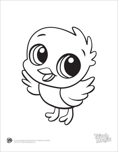 Printable Baby Animal Coloring Pages
