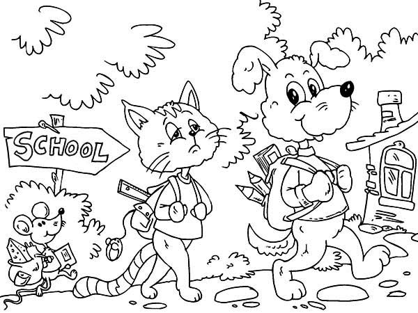 600x450 Back School Coloring Pages Free Printables Welcome Back