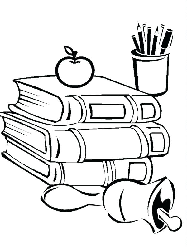600x801 Back To School Coloring Pages