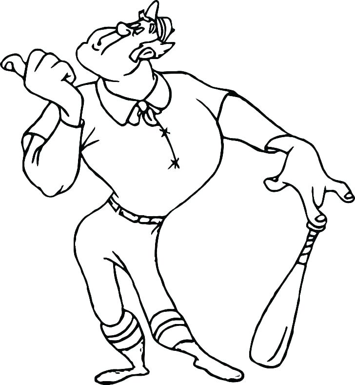 728x789 Free Baseball Coloring Pages Coloring Pages Baseball Baseball