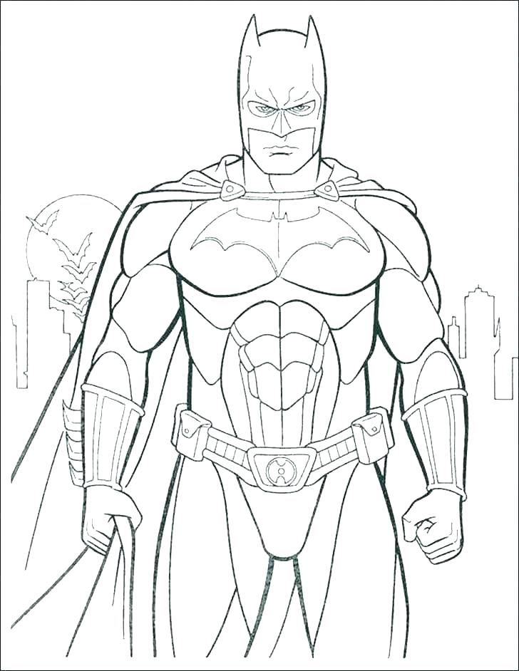 728x942 Batman Coloring Page Batman Coloring Pages For Kids Printable