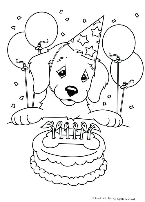 500x698 Birthday Color Pages Birthday Coloring Pages Sesame Street