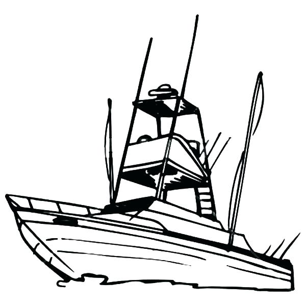 600x600 Boats Coloring Pages Coolest Speed Boat Free Coloring Pages