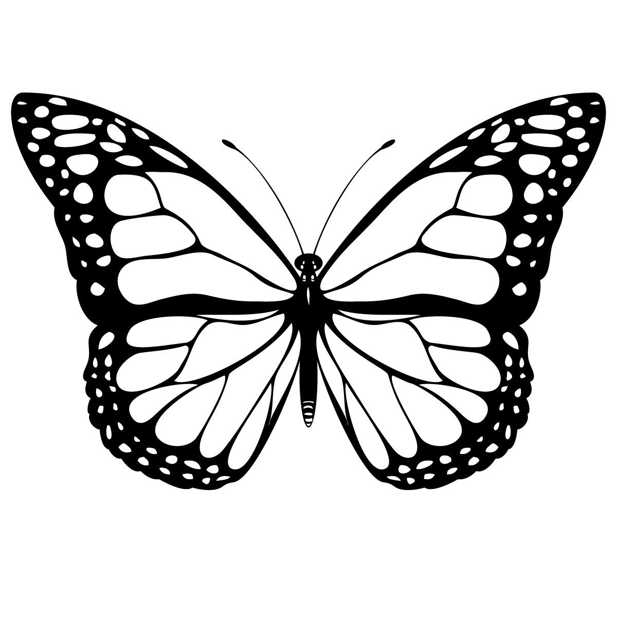 1200x1200 Free Printable Butterfly Coloring Pages For Kids Printable