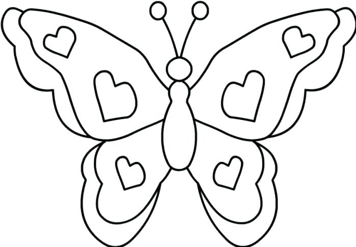 698x486 Butterfly Coloring Page Butterfly Coloring Page Free Printable
