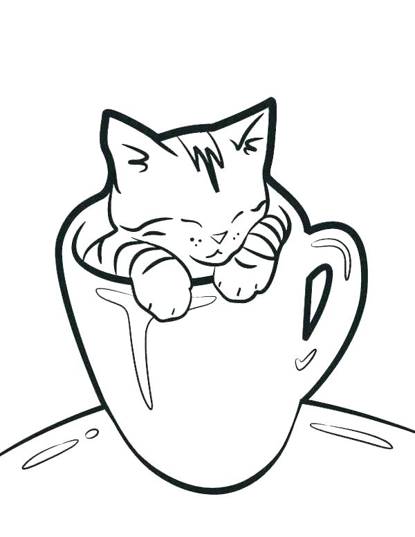 600x776 Free Printable Black Cat Pictures Kids Coloring Cat Coloring Pages
