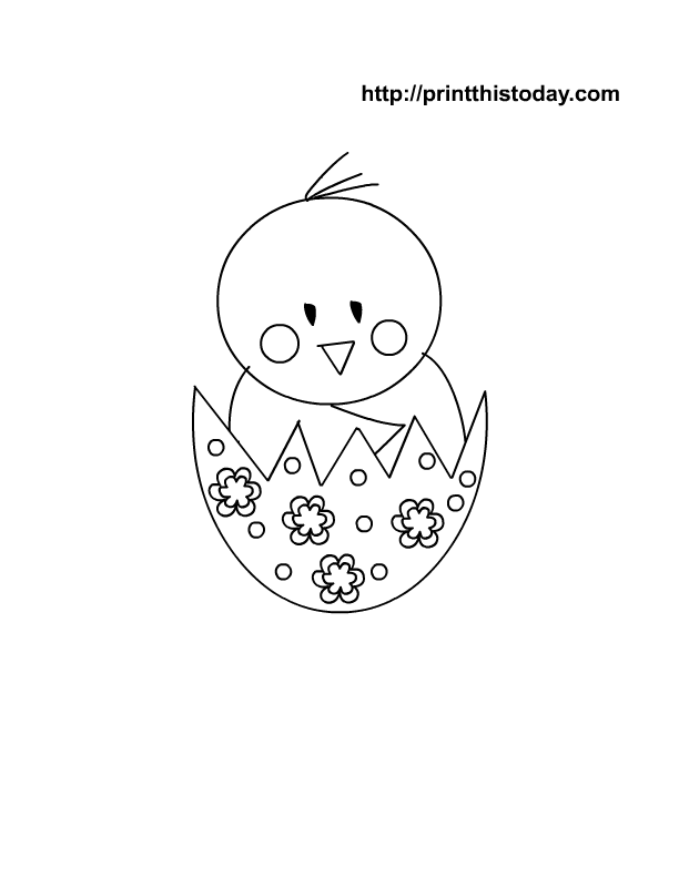612x792 Printable Chicken Coloring Pages 354849
