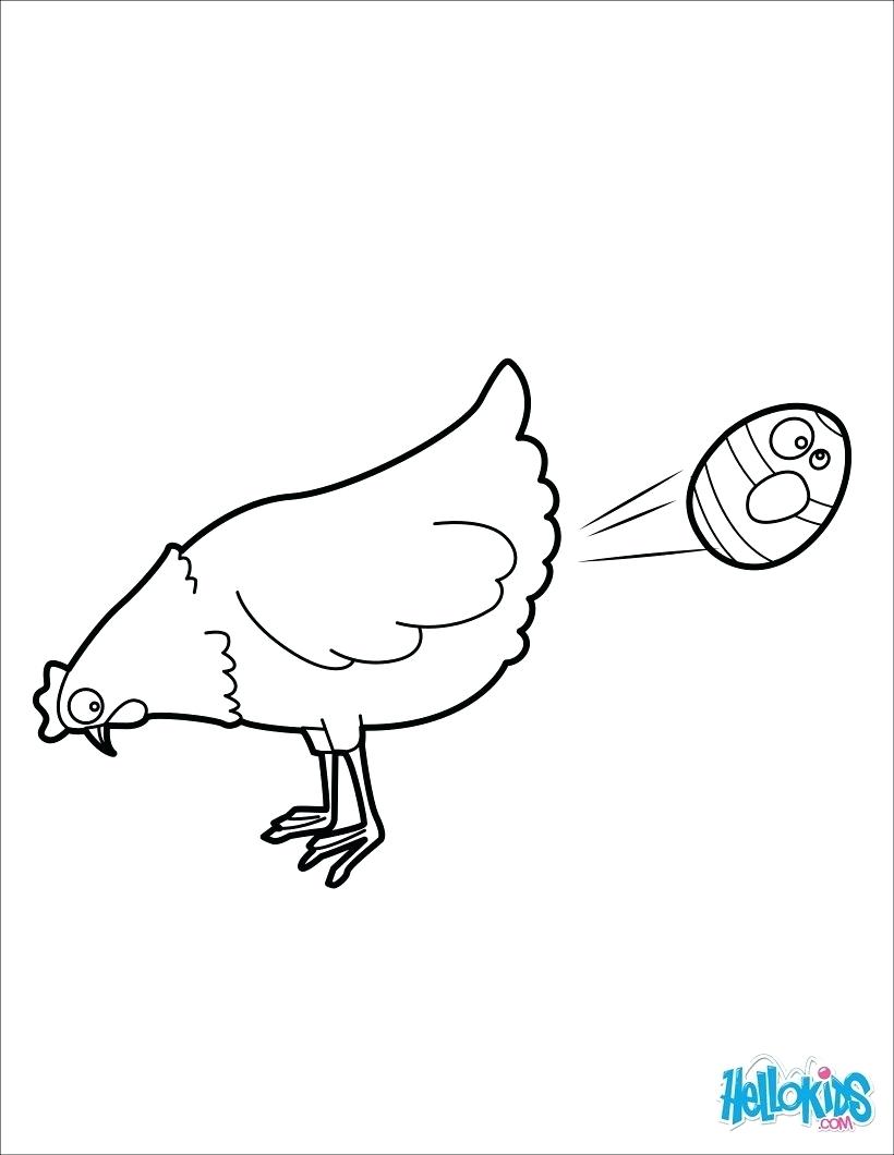 820x1060 Coloring Page ~ Chicken Coloring Page Pages Printable Chicken
