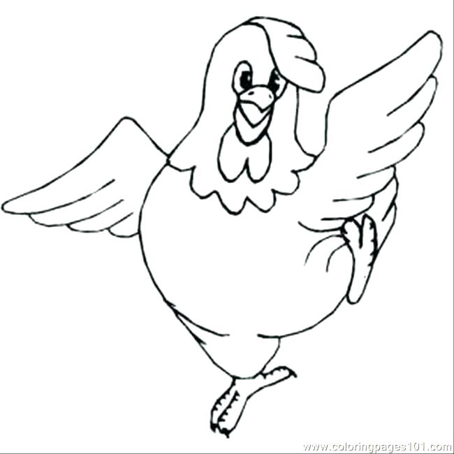 650x650 Coloring Pages Chickens Impair.co