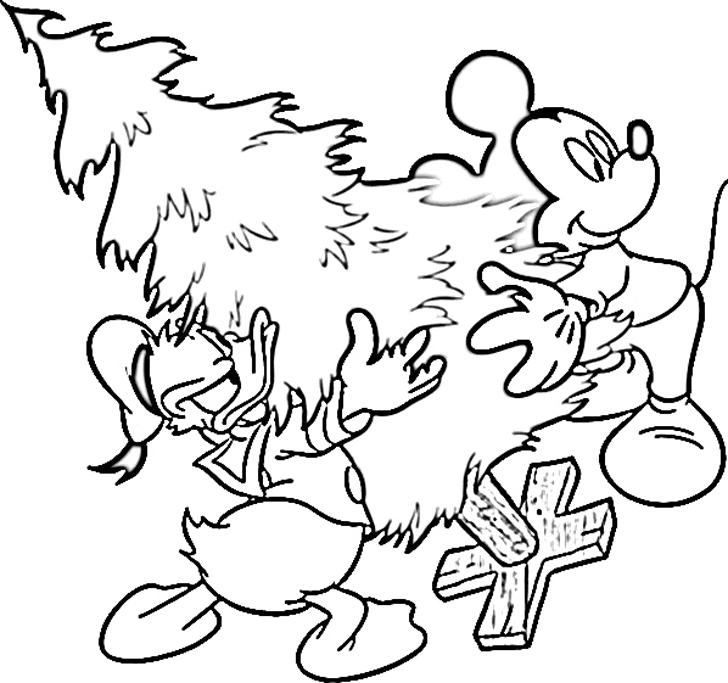 728x683 Christmas Disney Characters Free Coloring Page Christmas, Disney