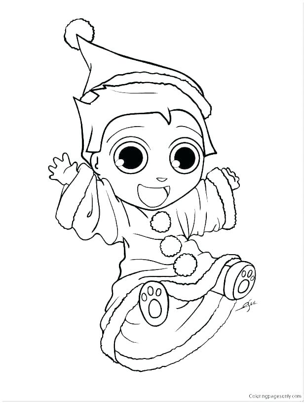 618x815 Christmas Elf Coloring Pages Printable Elf Coloring Pages