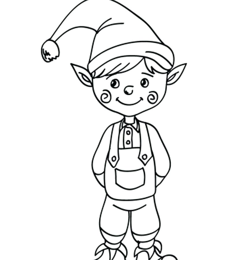 852x900 Christmas Elves Coloring Pages Coloring For Kids Singular Elves