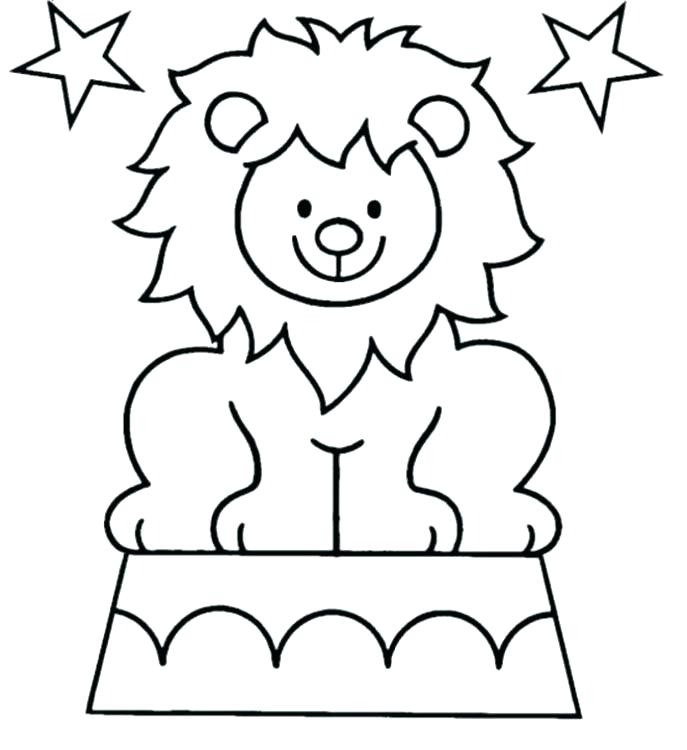 687x750 Daycare Circus Coloring Sheets Circus Clown Coloring Sheet