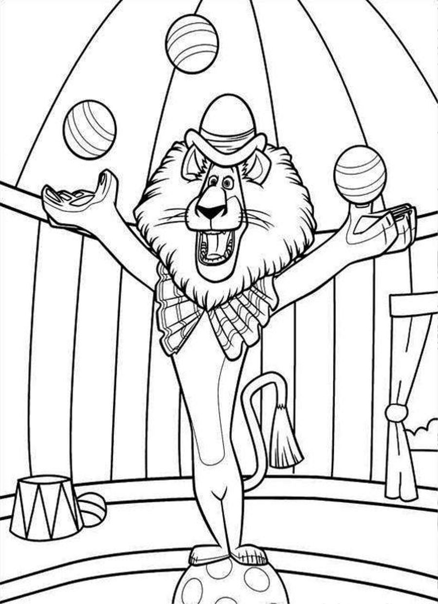 900x1240 Printable Circus Coloring Pages On Coloring Clown Page Circus
