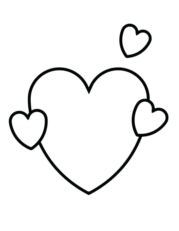 728x941 Coloring Book Heart