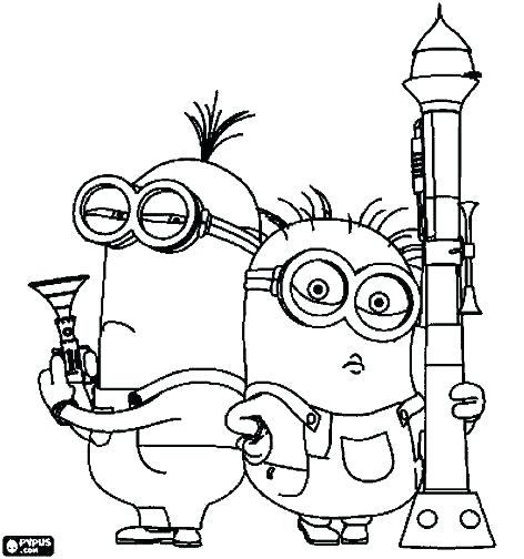 Printable Coloring Pages Despicable Me