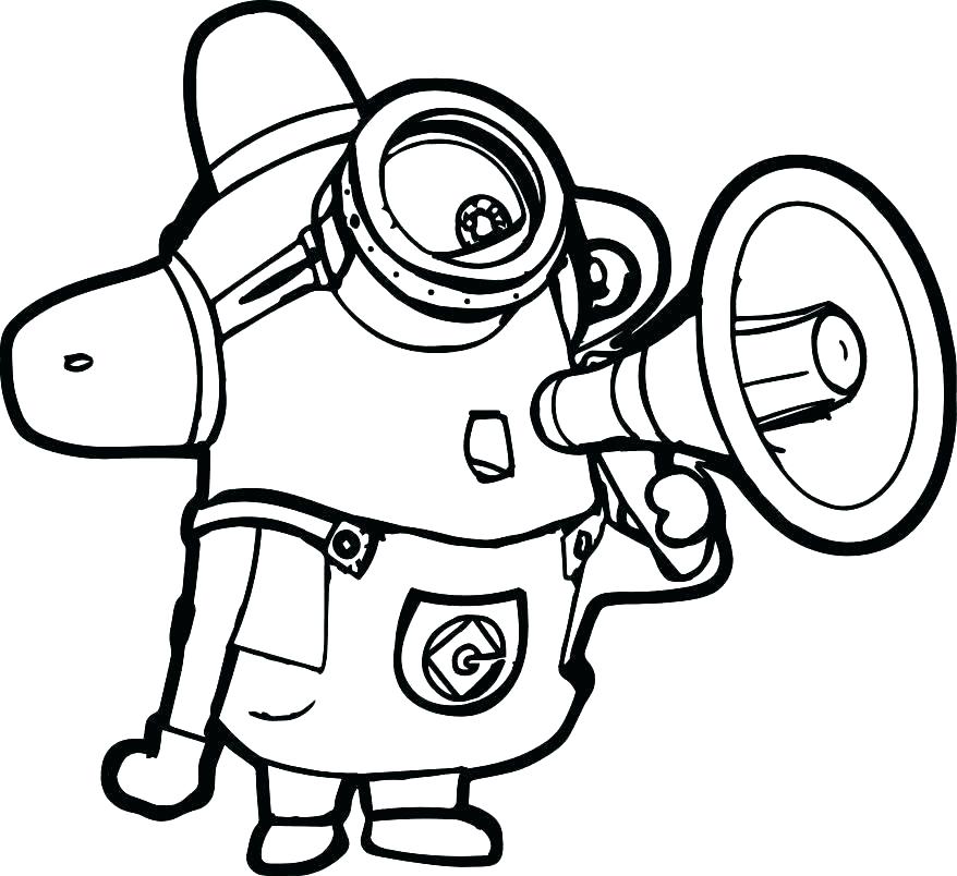878x804 Purple Minion Coloring Page Evil Purple Minion Coloring Page Evil