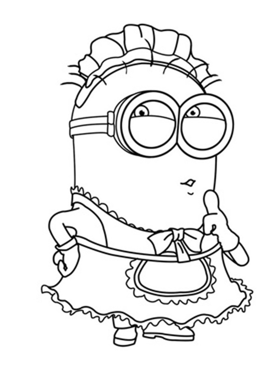 900x1248 Despicable Me Coloring Pages Free Printable Coloring Sheets