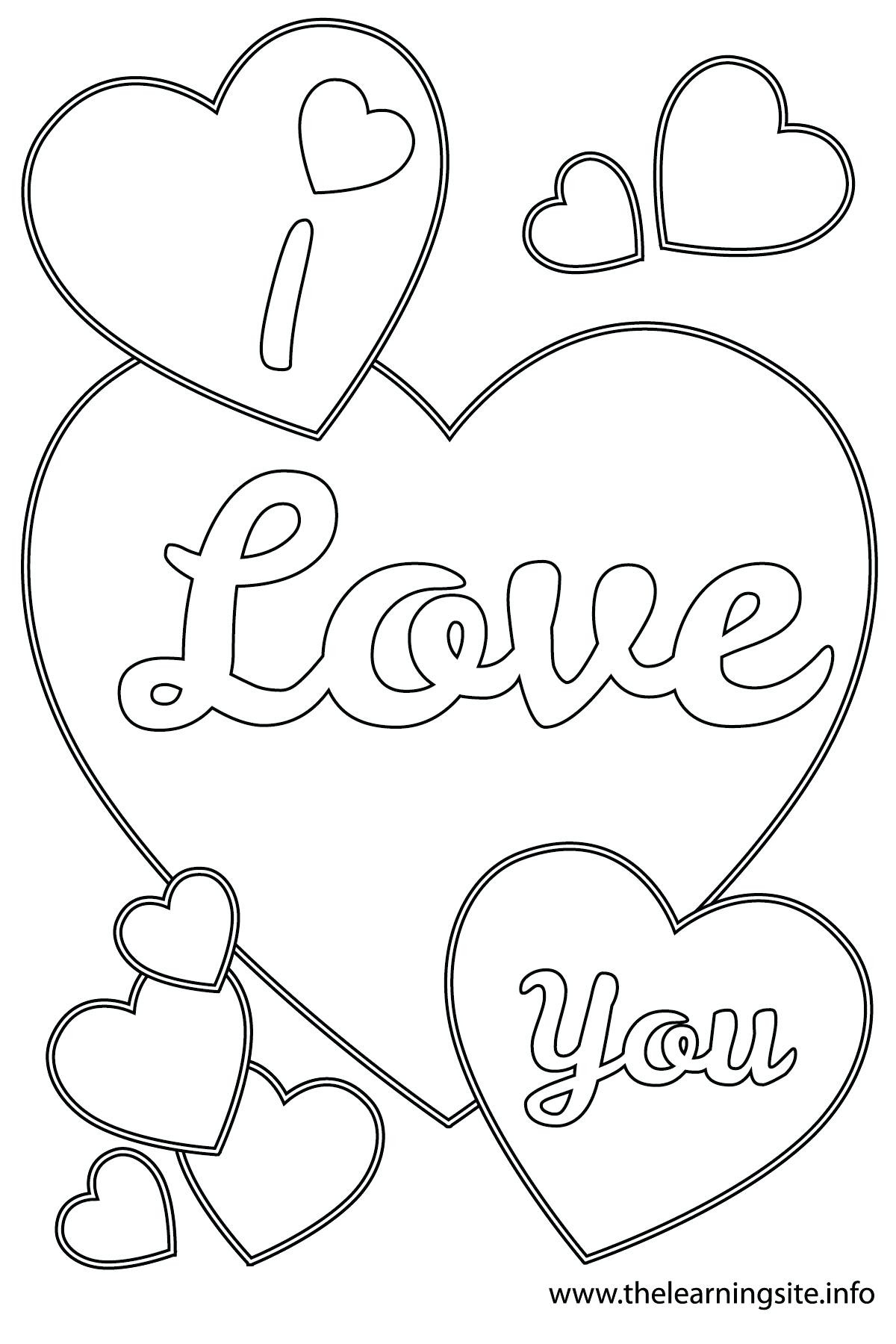 1200x1800 I Love You Printable Coloring Pages Acpra