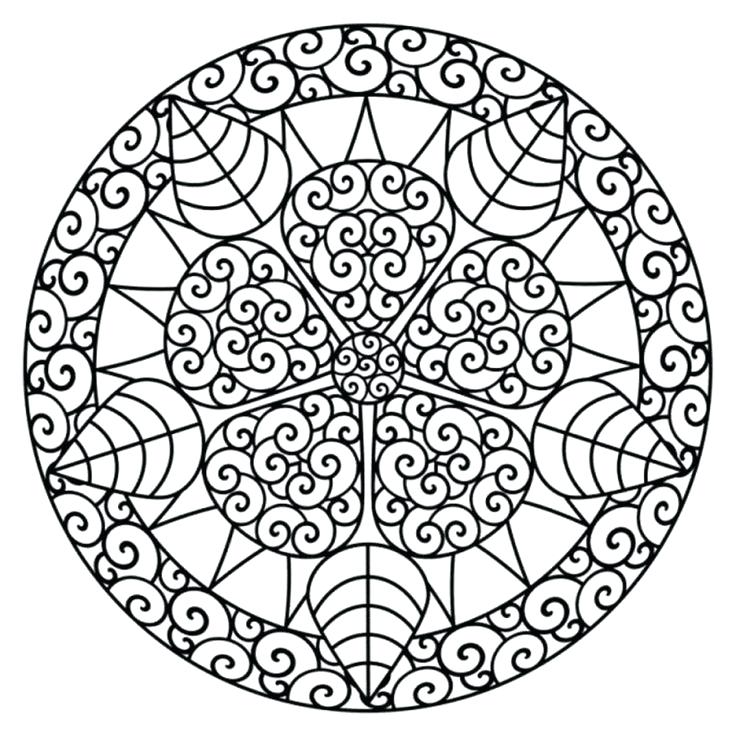736x736 Free Printable Holiday Coloring Pages For Adults Only Free