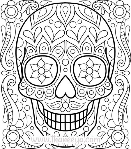 450x513 Free Adult Coloring Pages Detailed Printable Coloring Pages