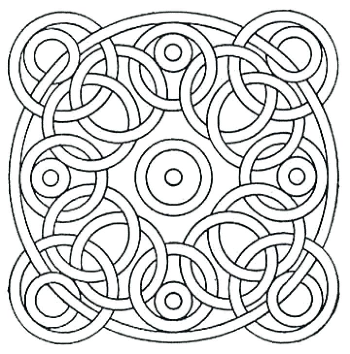 720x730 Pattern Color Pages Free Geometric Coloring Pages Free Printable