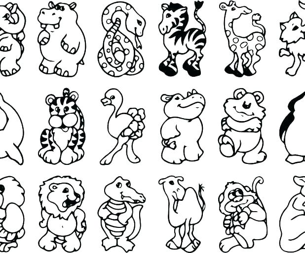 618x514 Zoo Coloring Pages Kids Coloring Pages Free Printable Zoo Animal