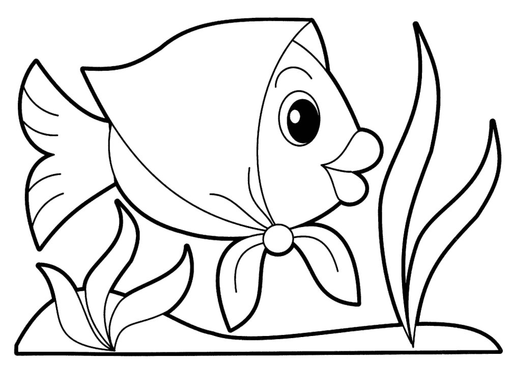 1008x768 Baby Animals Coloring Pages