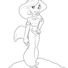 220x220 Disney Coloring Pages