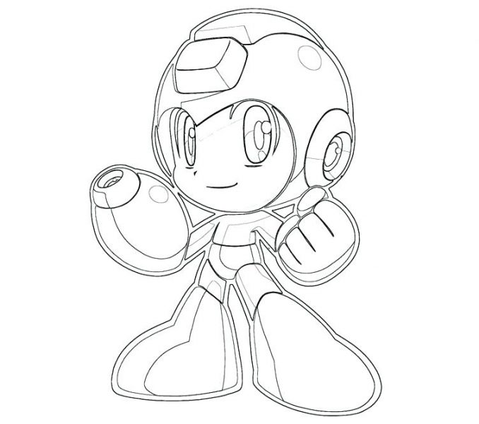 678x600 Megaman Coloring Pages Man Coloring Pages Easy To Print Coloring