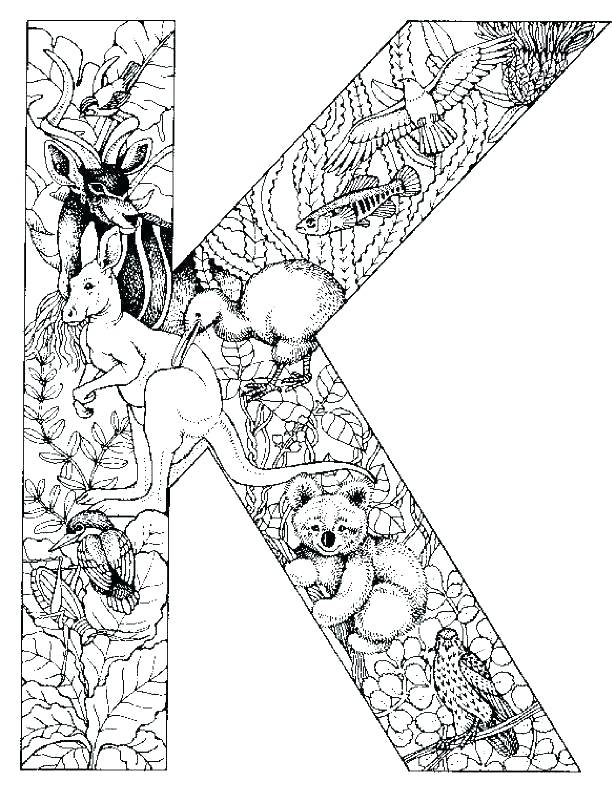 612x792 Printable Advanced Coloring Pages
