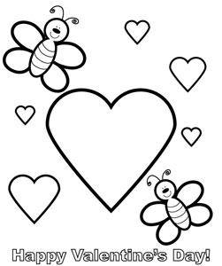 251x300 Ravishing Valentines Day Print Out Coloring For Sweet Free