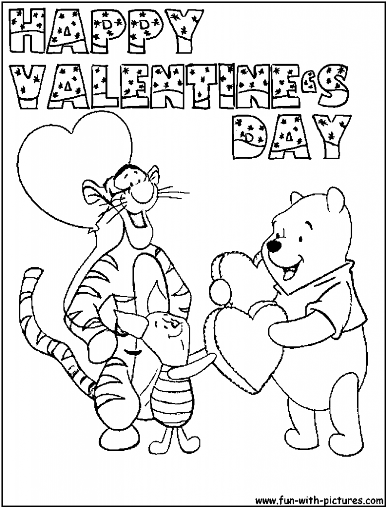 780x1024 Coloring Pages Valentines Day