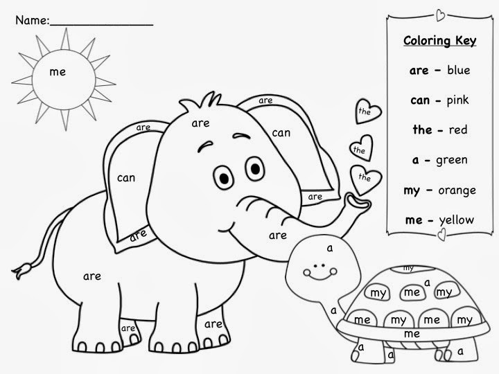 720x540 Luxury Sight Word Coloring Pages Kindergarten For Free Printable