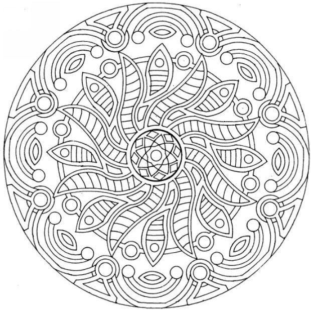 Printable Complex Coloring Pages
