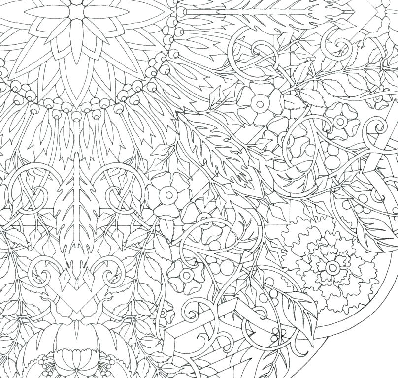 808x768 Complicated Coloring Pages Printable Complicated Coloring Pages
