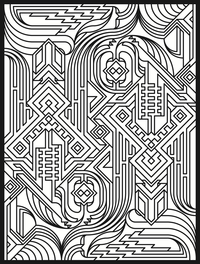 650x856 Complicated Coloring Pages Printable 11584