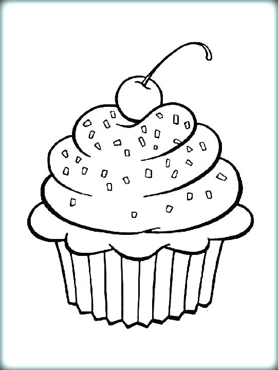 541x720 Cupcake Coloring Page Cupcake Coloring Page Printable Cupcake