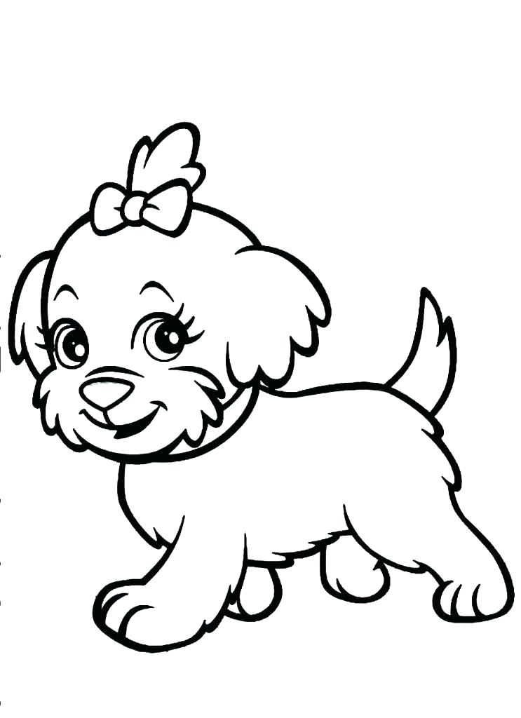 743x1024 Cute Puppies Coloring Pages To Print Devon Creamteas