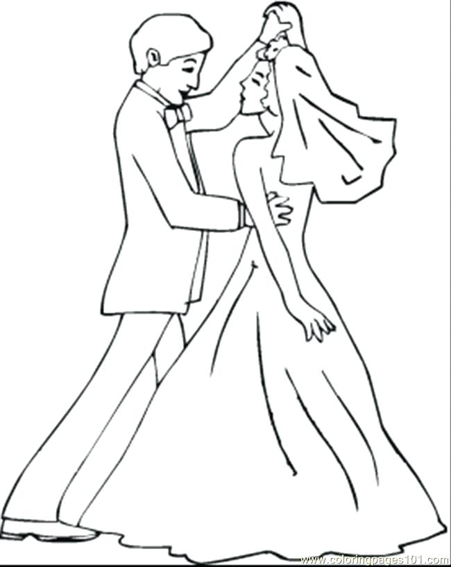 650x818 Dance Coloring Page