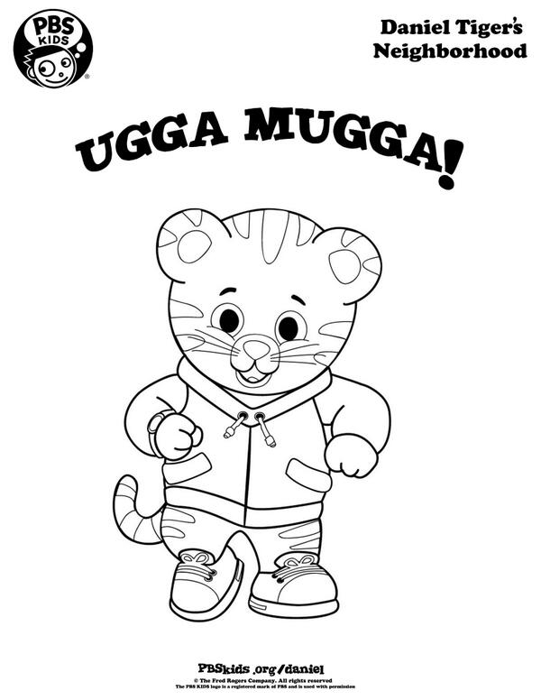 600x776 Daniel Tiger On Twitter Printable Coloring Pages Will Collection