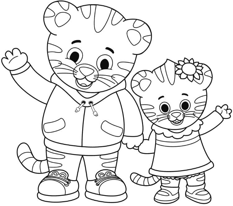 751x663 20 Lovely Daniel Tiger Coloring Pages Printable