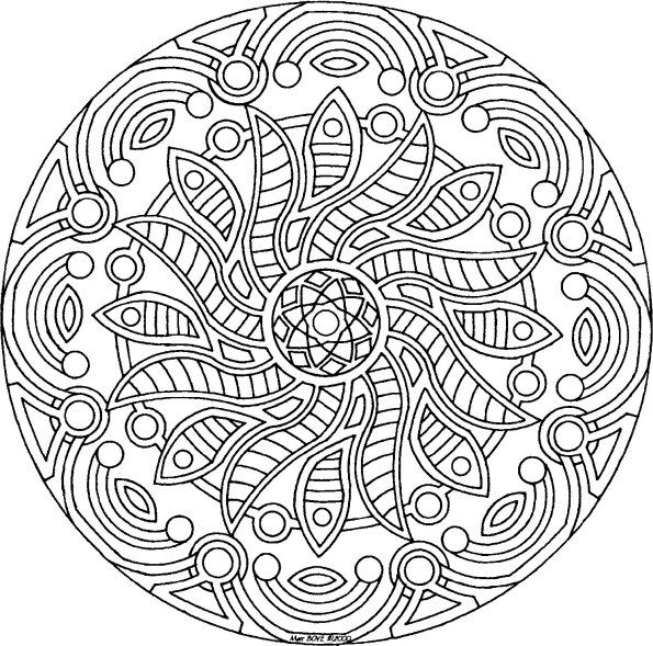 595x589 Adult Flower Coloring Pages Copy Kaylee Free Printables