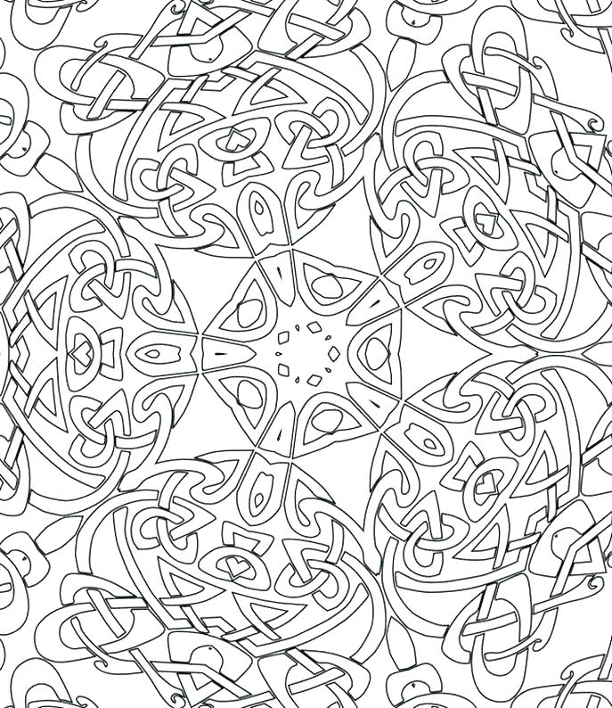 687x794 Patterns Coloring Pages Coloring Pattern Pages Regarding Printable