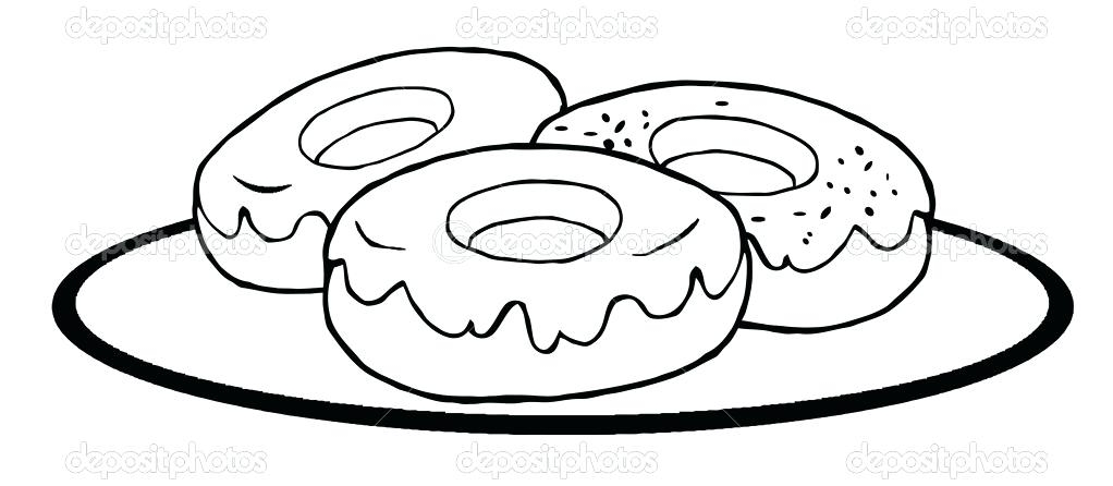 1022x446 Donut Coloring Page Best Donuts Coloring Pages Image Donut Shop